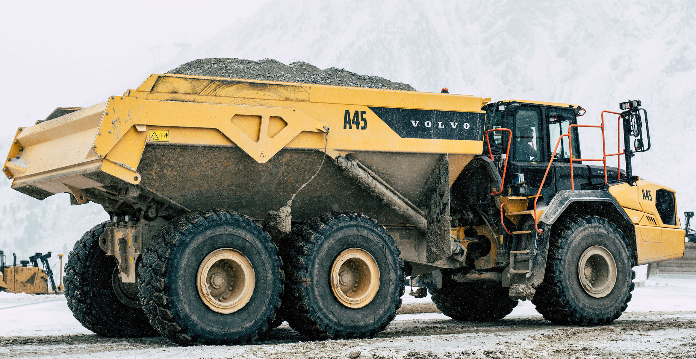 Volvo-Dumper A45 - Kuehtai - Austria