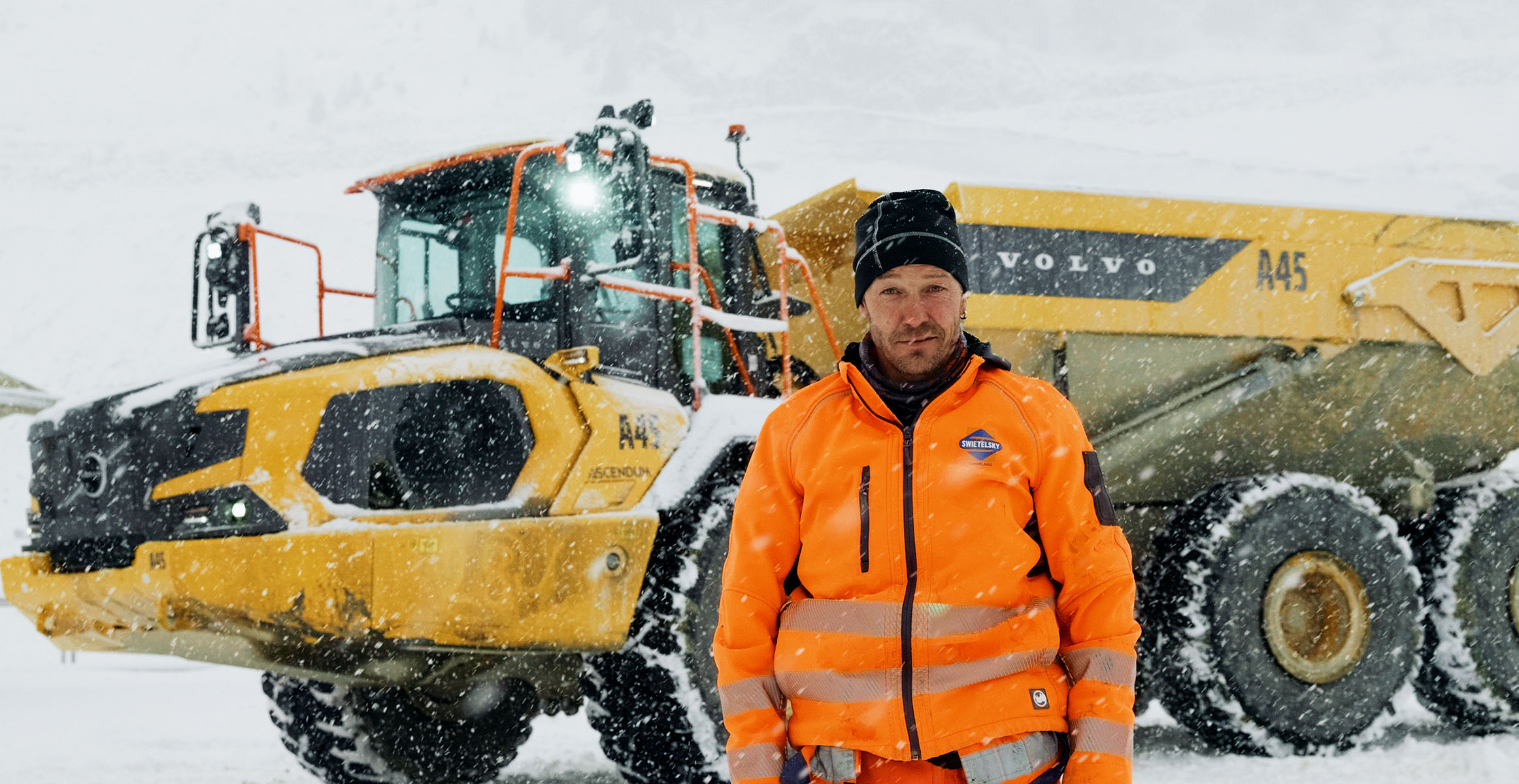 Volvo Hauler A45 New Generation in Kuehtai Austria