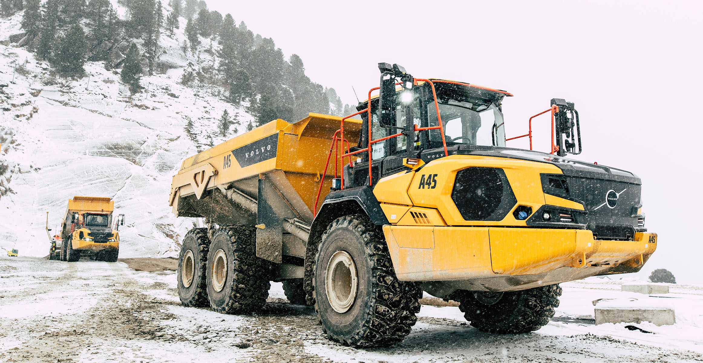 Volvo-Dumper A45 - Kuehtai - Austria