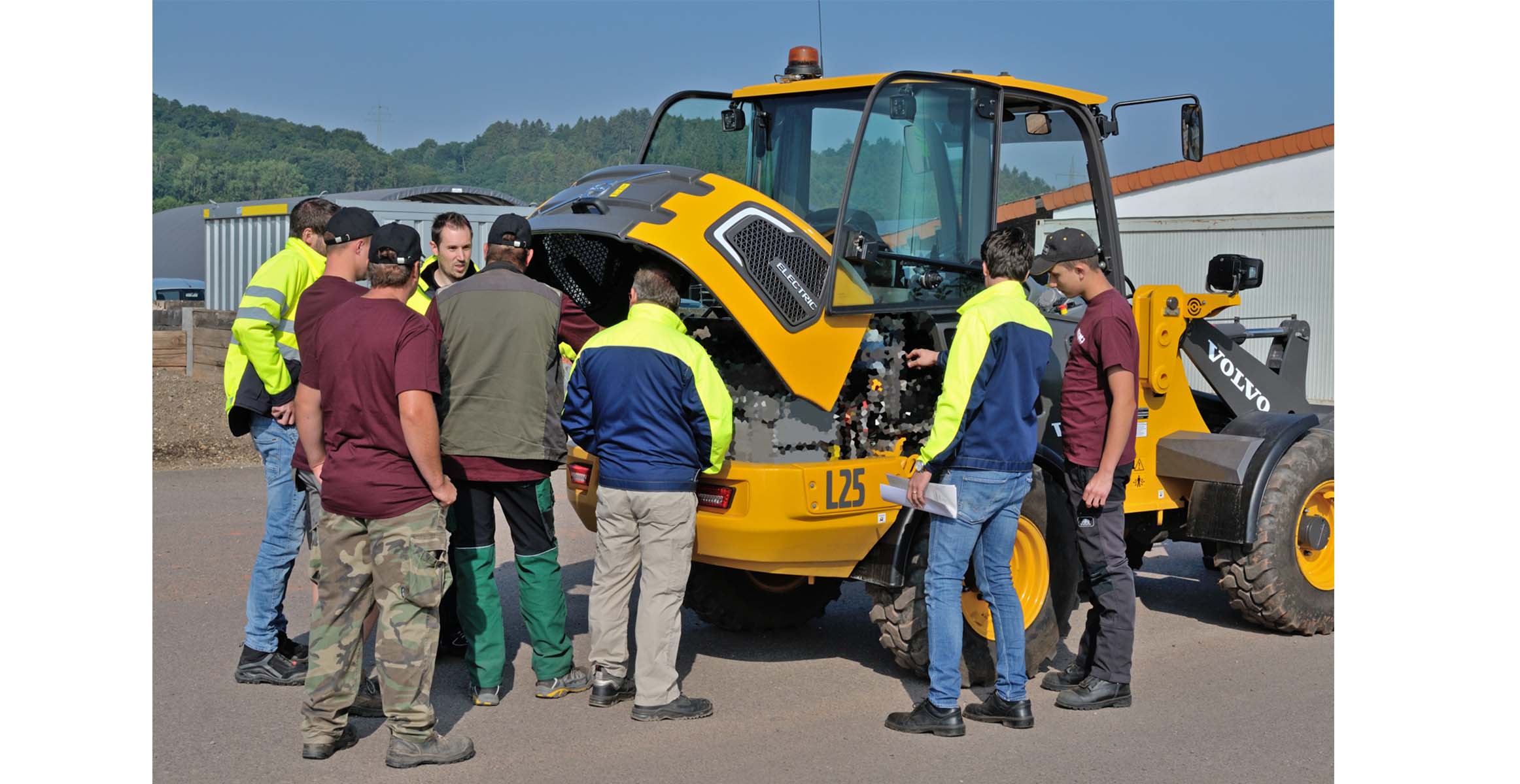 Volvo Radlader L25 Electric