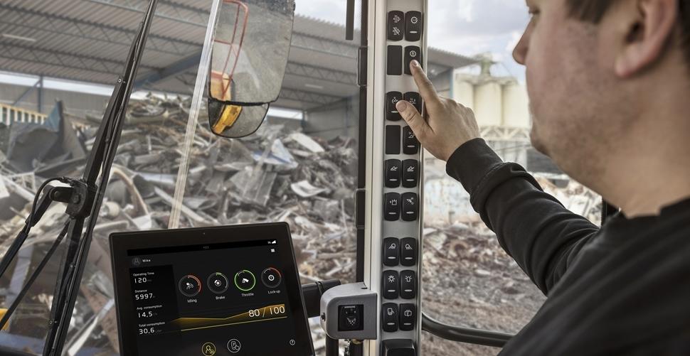 Neue Apps fuer Volvo-Radlader