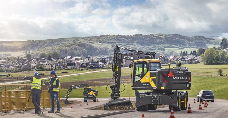 EWR170E - Mobilbagger Kurzheck