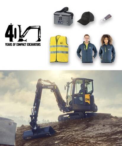 ECR 40 versione anniversario con gadget