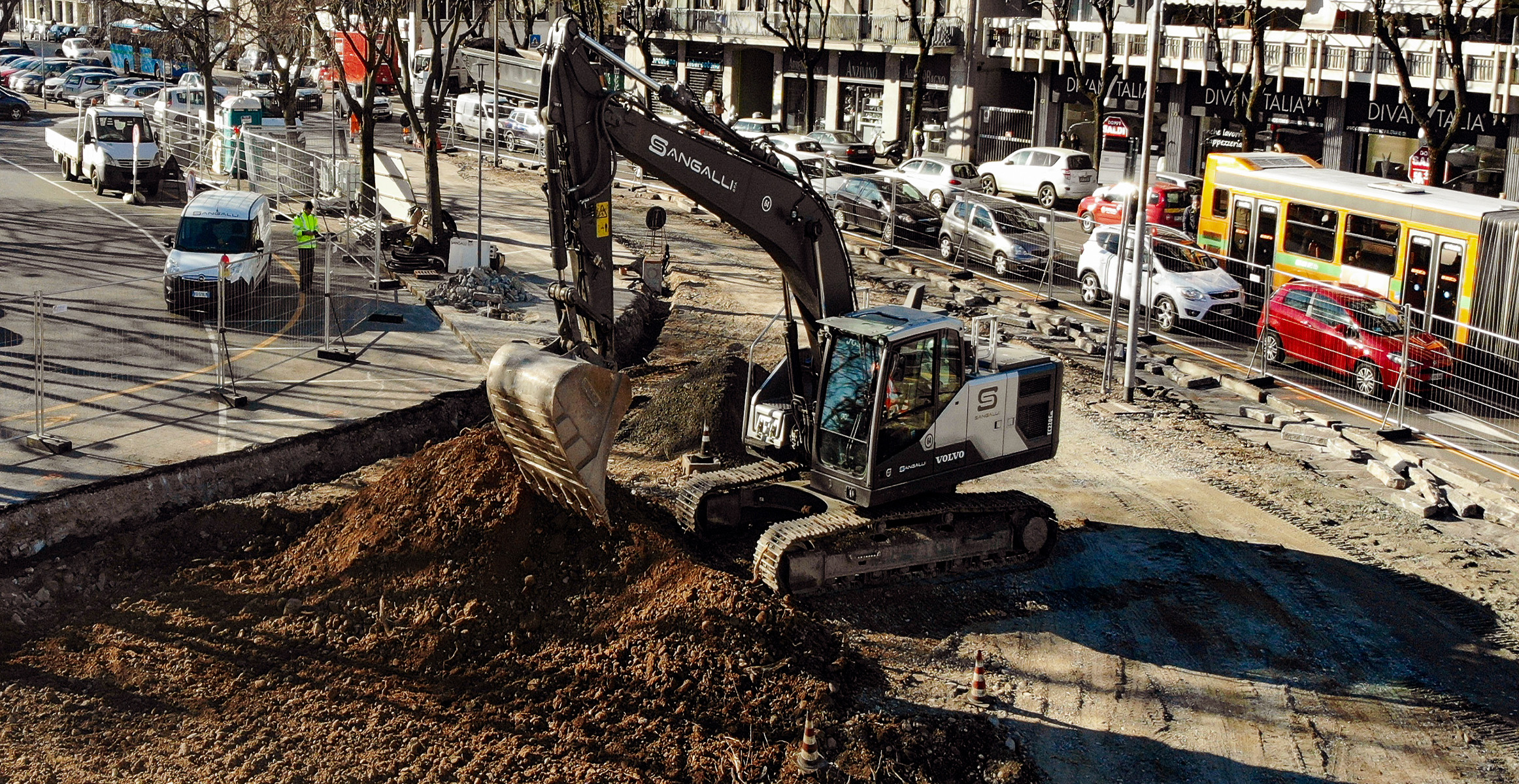 Escavatore Sangalli