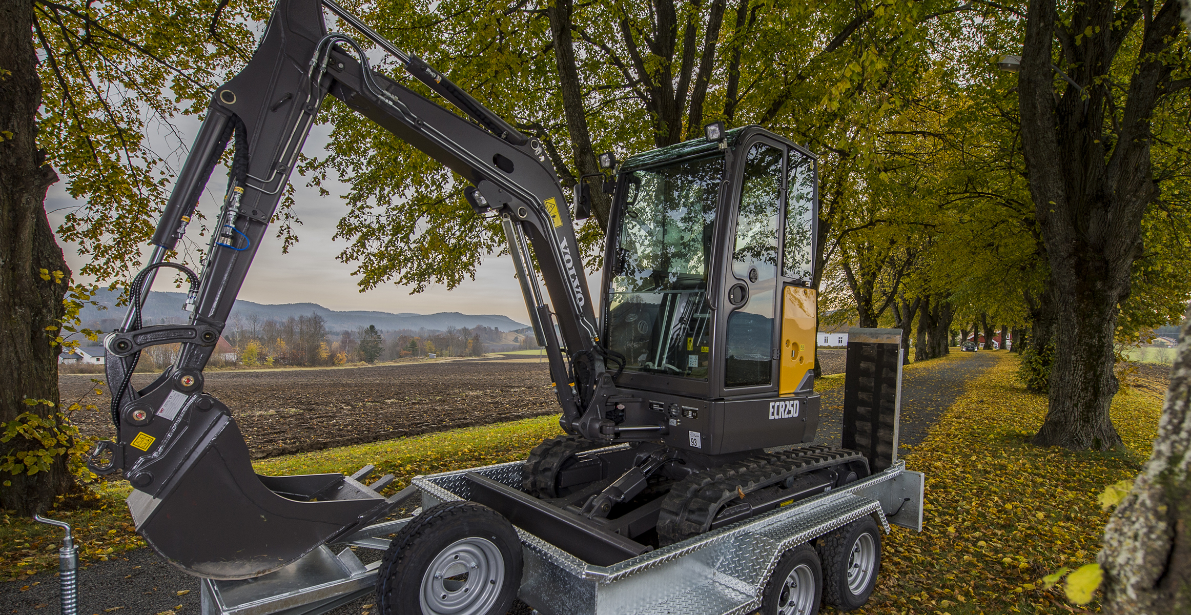 Annet utstyr tilhenger minigraver