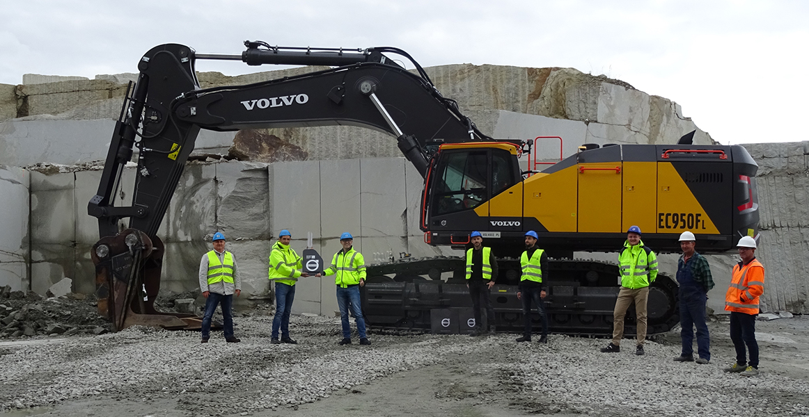 Koparka gąsienicowa Volvo EC950F