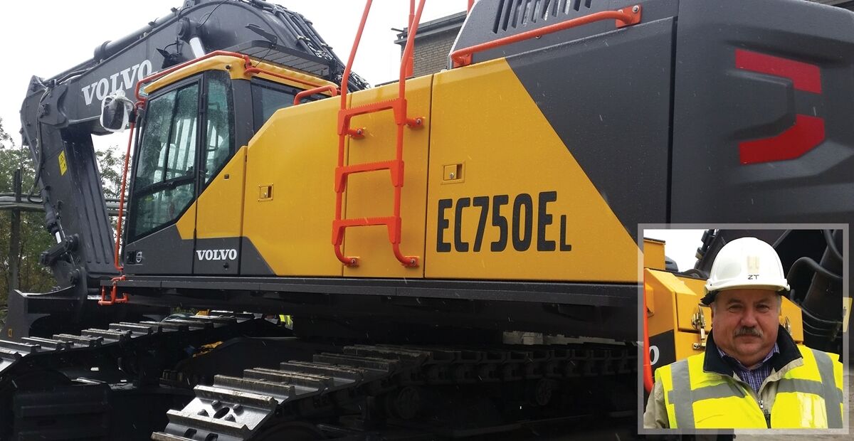 Pierwsza EC750E w Europie dostarczona do Polski