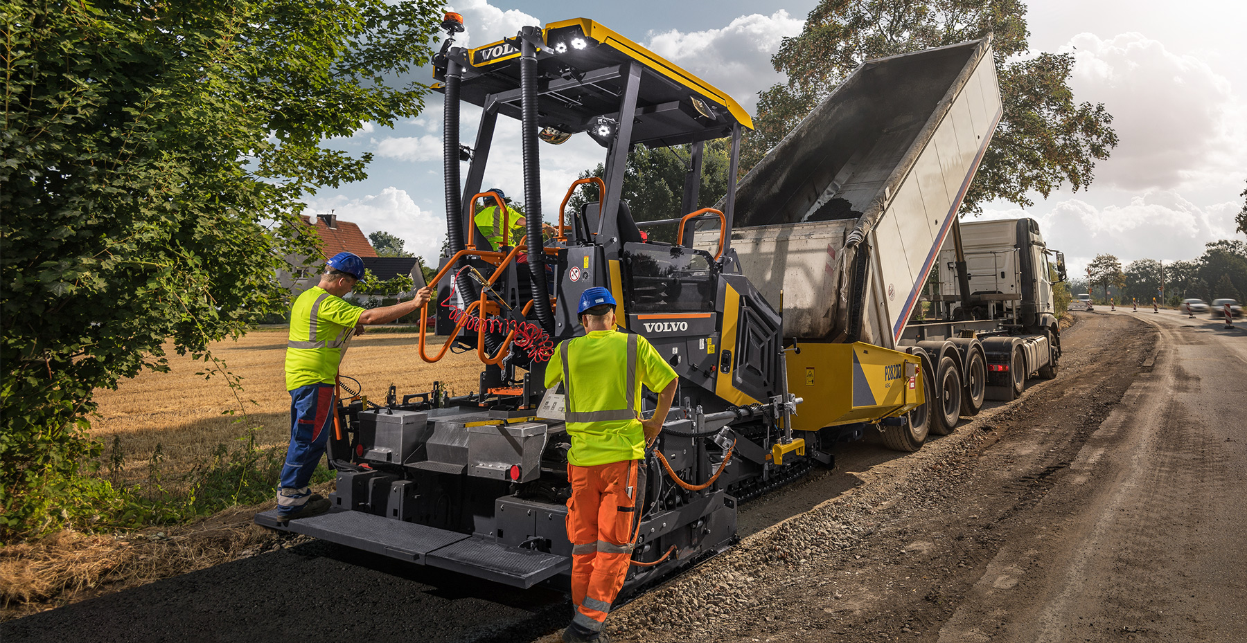 Rozściełacz Volvo P2820D