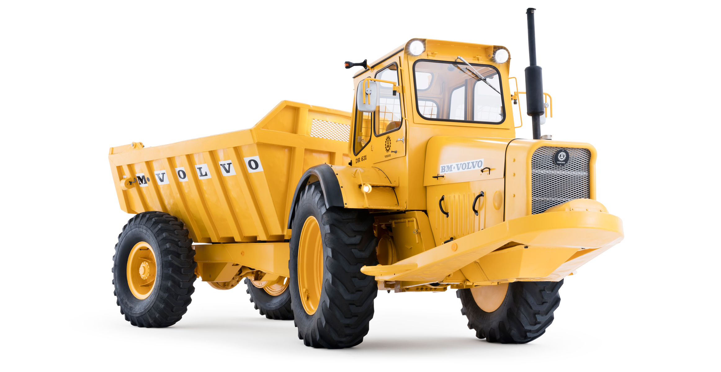 Knickgelenkte Dumper von Volvo
