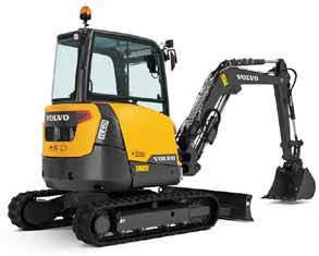 volvo compact excavator ecr35d