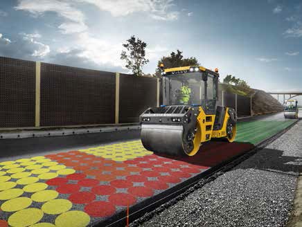 Volvo tilbyr Compact Assist med sanntidskalkulering av asfaltdekkets tetthet