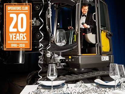 Volvo Operators Club 20 years anniversary