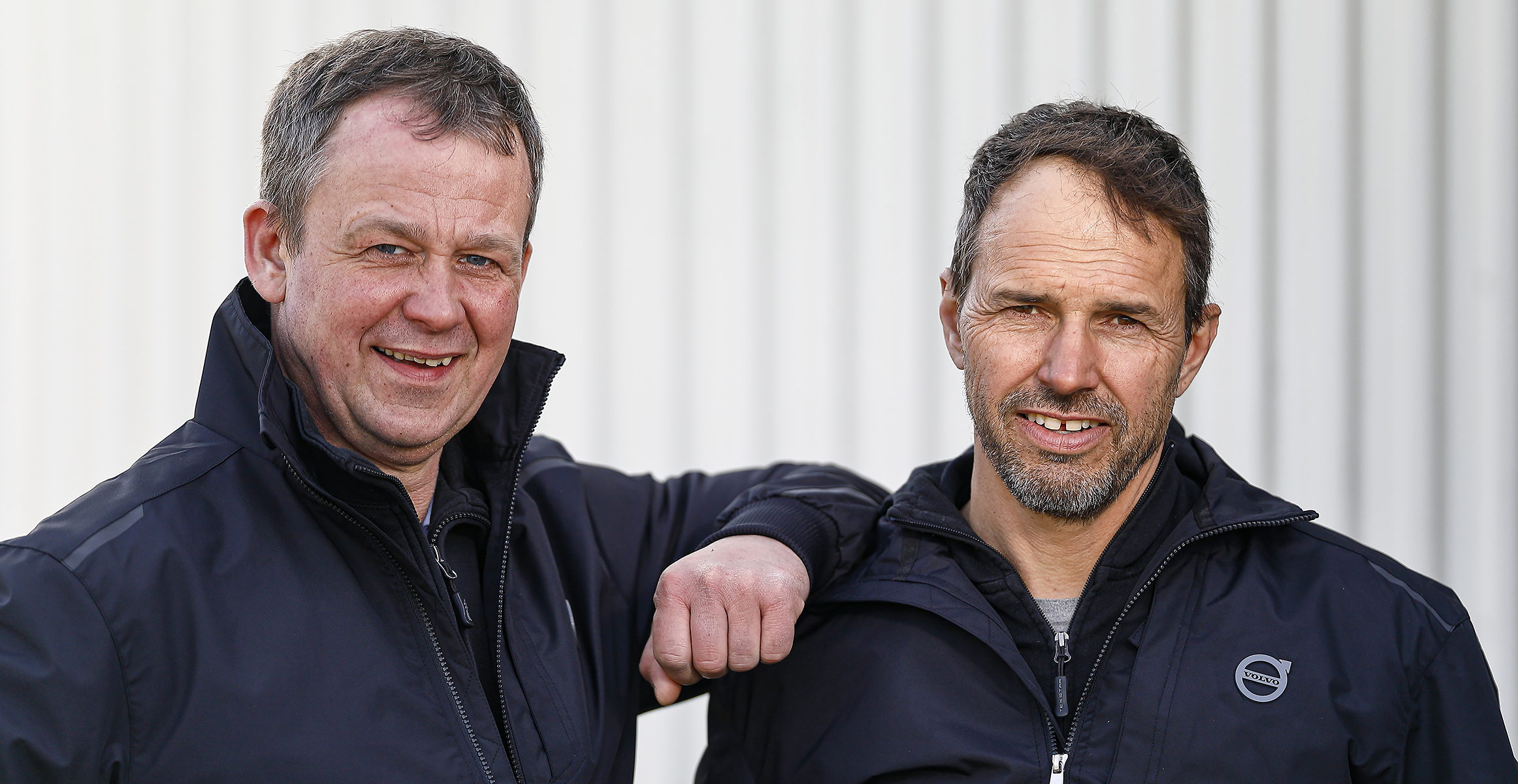 Lars Svensson på Risens lantbruk och Magnus Karlsson på Carlsro gård