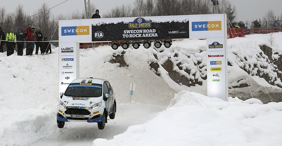 Swecon Road to Rock Arena på Rally Sweden 2018