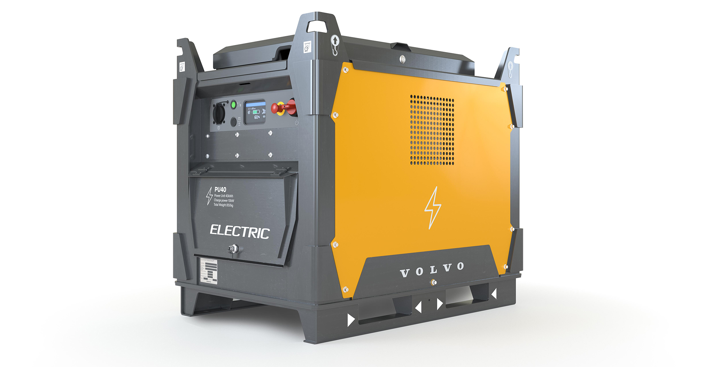 Volvo PU40 mobile charging unit.